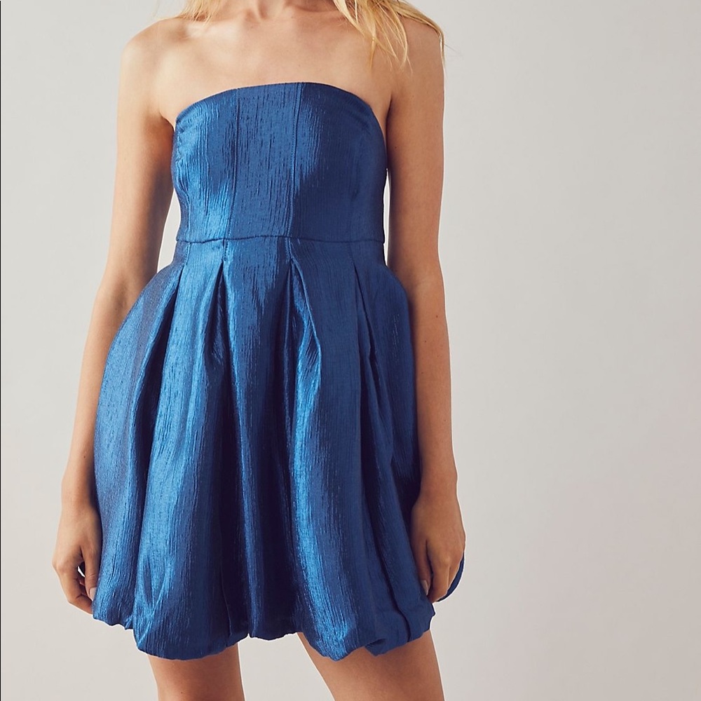 Free People Blue Dress